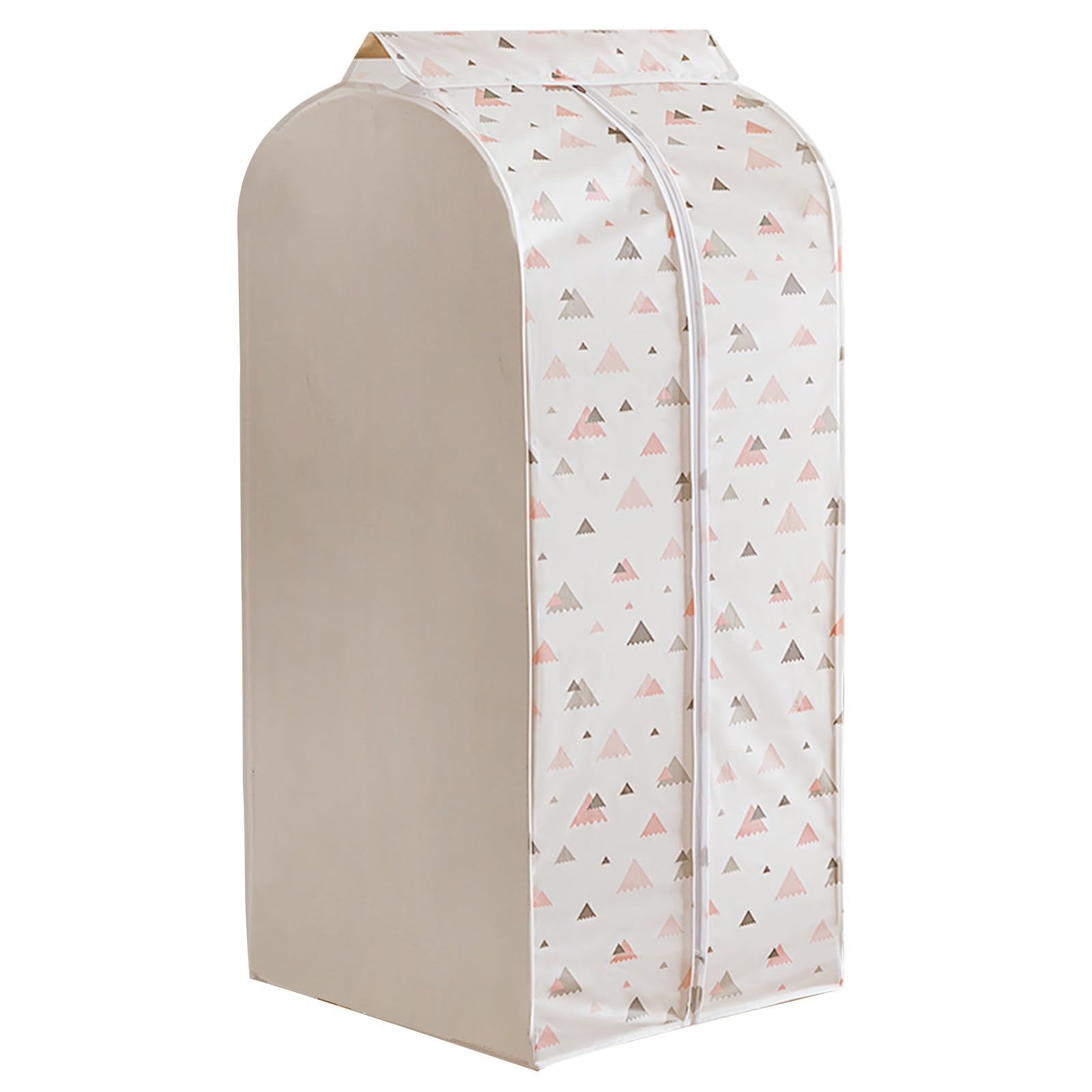 WUXTOKV Closet cover for Open Closet, Clothing Rack cover that Fits over Rack, Fully Enclosed, Suitable for Open Wardrobes and Hangers(100x110cm/39x43in)