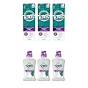 Toms of Maine Natural Toothpaste and Mouthwash Variety Pack: Whole Care Natural Toothpaste with Fluoride, Peppermint, 4 oz. 3-Pack & Whole Care Natural Fluoride Mouthwash, Fresh Mint, 16 oz. 3-Pack