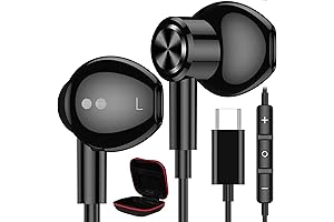 USB C Headphones for iPhone 15 Plus/Pro Max,Samsung S22 S23 S24 Ultra...