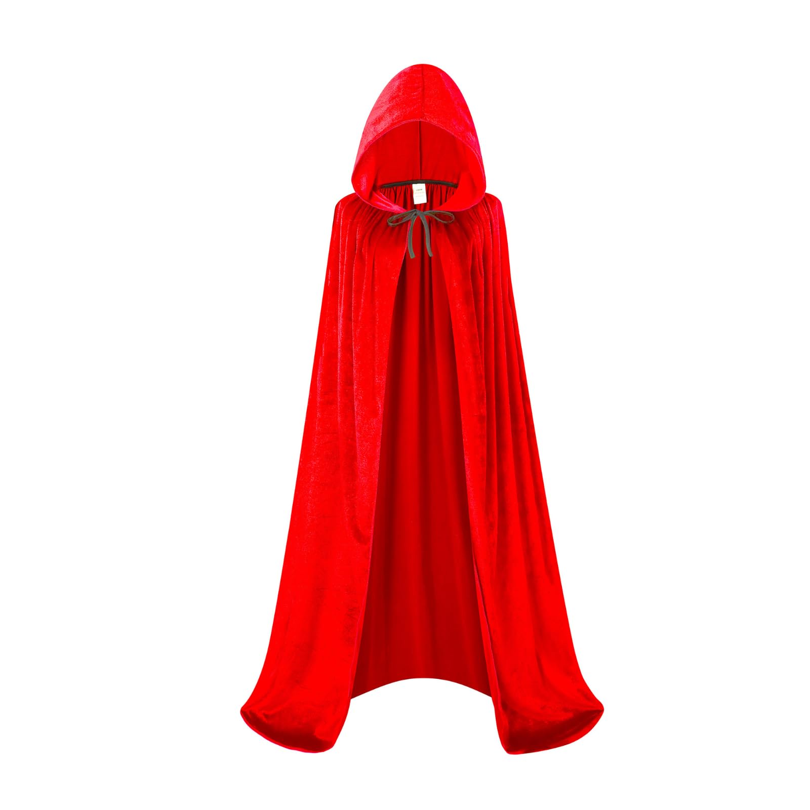 HAPNBCELE Unisex Velvet Cape Hooded Cloak - Image 2