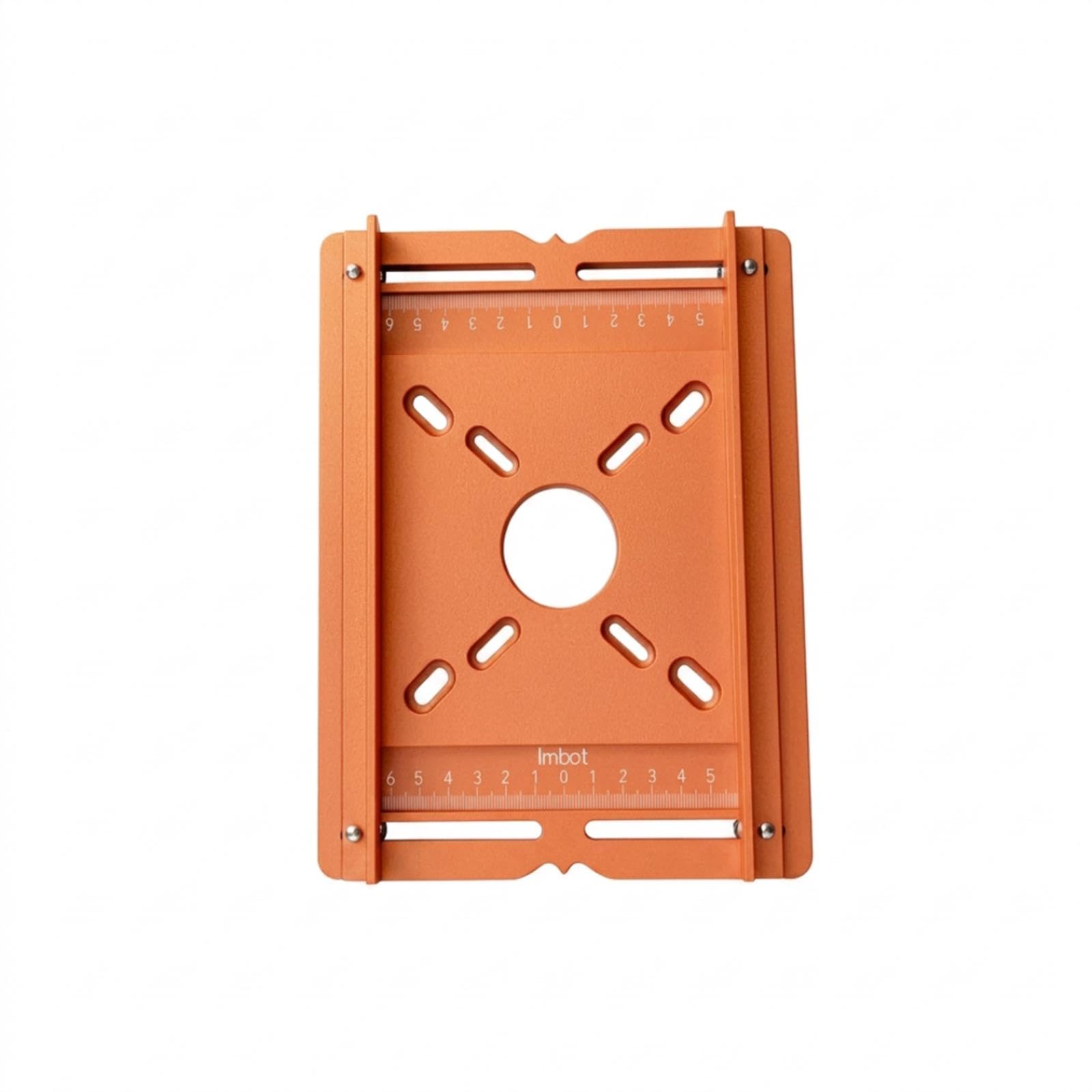Router Base Plate with Side Rails Aluminum Router Template Plate Precision-Aligned for Woodworkers, Makers, Carpentry, Workshops-image-10