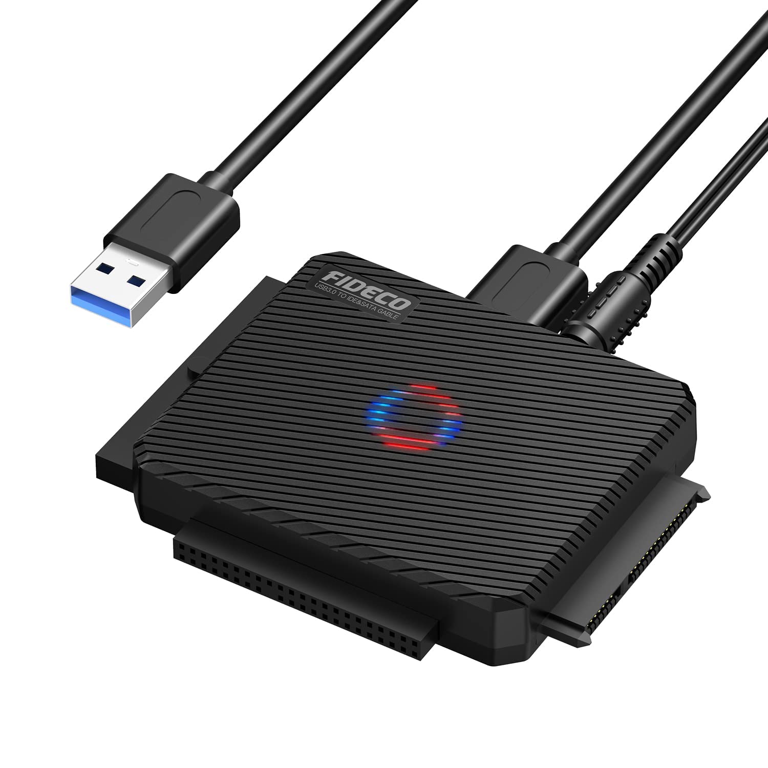 Tobo SATA/IDE to USB 3.0 Adapter, Hard Drive Cable Converter for Universal 2.5/3.5 Inch SATA and IDE HDD, SSD, 5.25-Inch DVD-ROM/CD-ROM/CD-RW/DVD+RW (TD-S3G-PL03)-picture-27