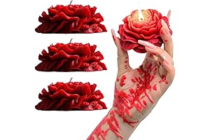 Romantic Rose-Shaped Wax Play Candles: Unleash Passionate Encounters
