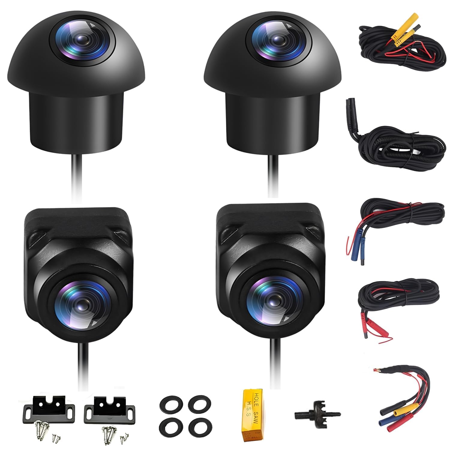 360° Car Camera System | AHD 720P/1080P Panoramic View | Night Vision | Compatible with All Android Screens | Universal Fit for All Cars | 1-Year Warranty-image-34