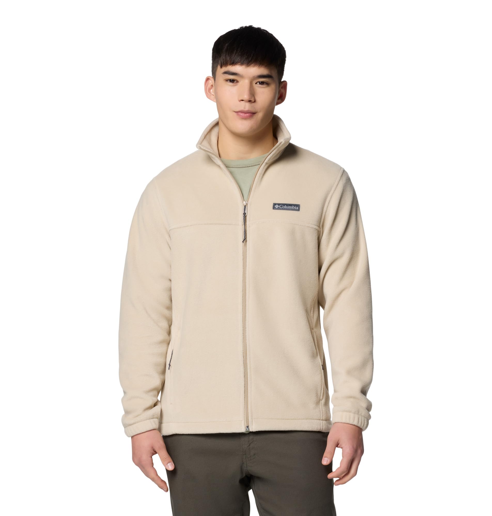 Columbia Men's Steens Mountain Full Zip 2.0, Ancient Fossil, Small