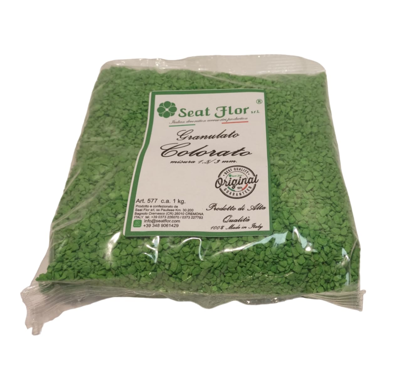 Sabbia Colorata Granulare - 1 Kg, Granella 1.5/3 Mm, 25 Colori Disponibili, Per Decorazioni E Arte - Foto 13