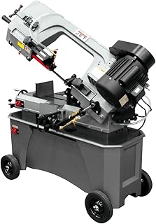 JET 7" x 12" Deluxe Horizontal/Vertical Bandsaw, 3/4 HP, 115/230V 1Ph (HVBS-712D)