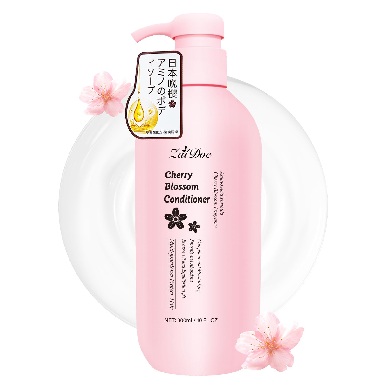 Amazon.com : ZAIDOC Cherry Blossom Conditioner with Amino Acids