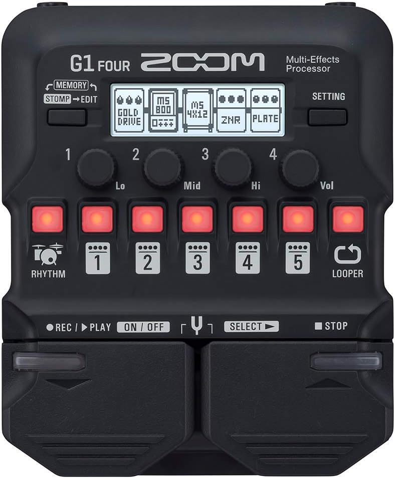 ZOOM G2 FOUR エフェクトペダル ZOOM G2 FOUR エフェクトペダル マルチ