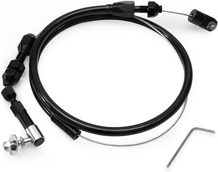 24 Inch Universal Throttle Cable.Black