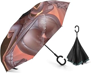 Sponsored Ad - Overwatch DVA Umbrella, Dress Pants, Reverse Folding Type, PG Fabric, Double Layer Protection, UV Protectio...