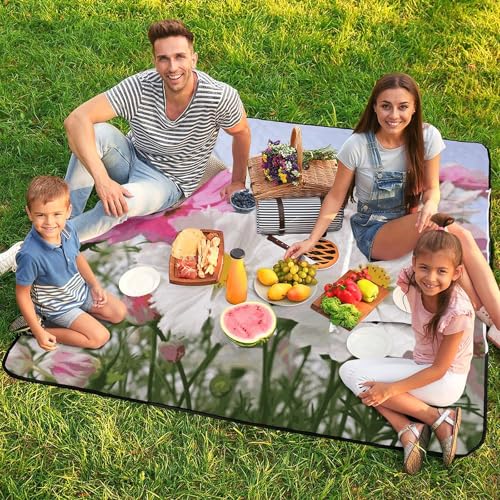 Couvertures de plage imperméables contre l'humidité du sol pour parc et camping