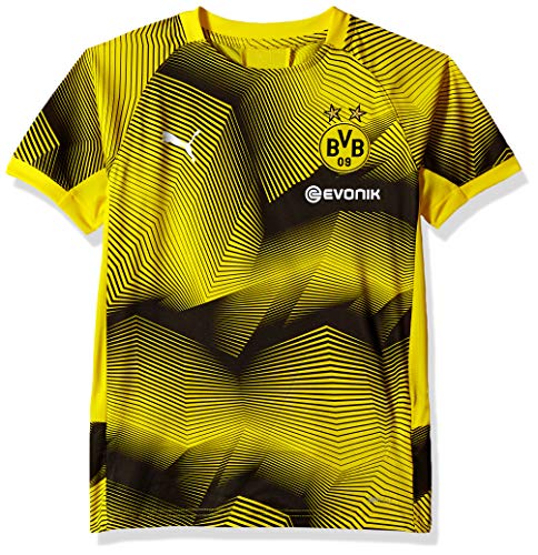 PUMA Youth  Borussia Dortmund Licensed Stadium Jersey Medium, Cyber Yellow