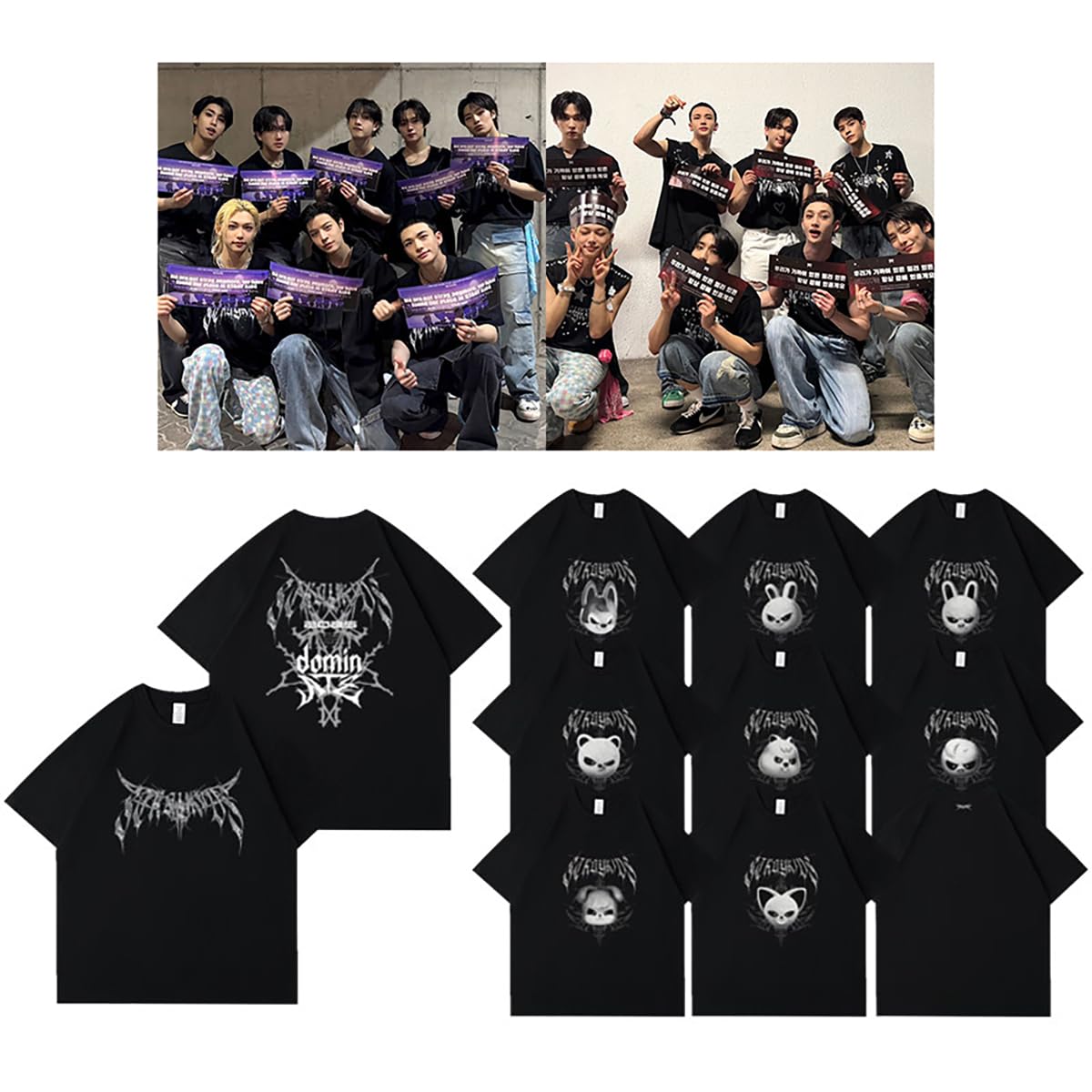 Stray Kids ＜dominATE＞北米限定Tシャツ⭐︎Mサイズ スキズ 北米限定