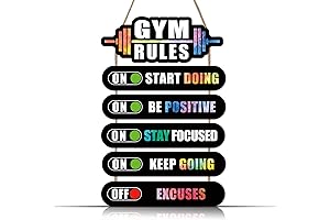 KAIRNE Motivational Exercise Posters for Home Workouts