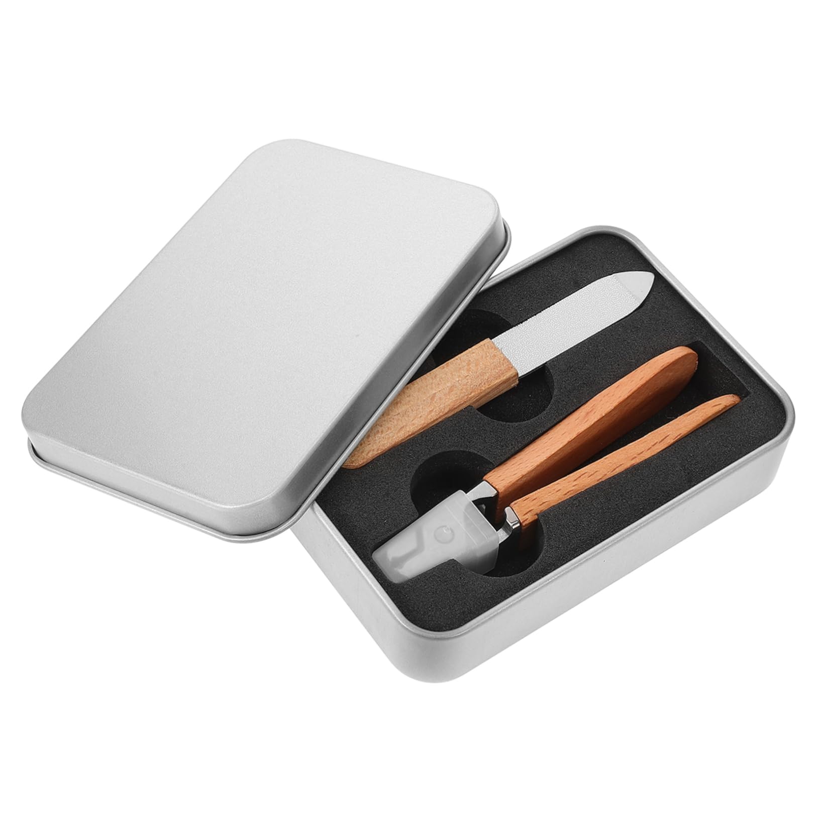 TOVINANNA Essential Nail Kit 5-Piece Nail Clippers Set Professional Manicure Tools Compact Design for Travel