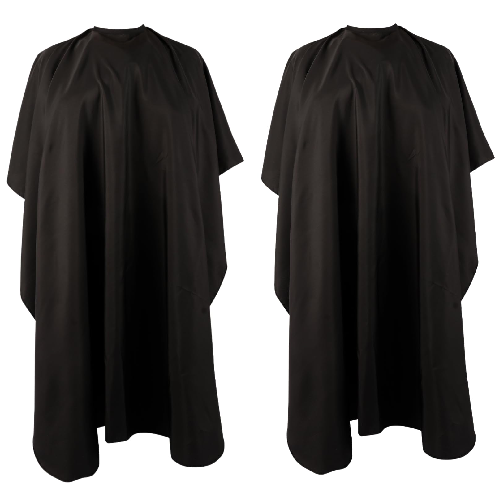Professional Hair Cutting Cape(2 Pack), Salon Barber Cape with Adjustable Snap Closure