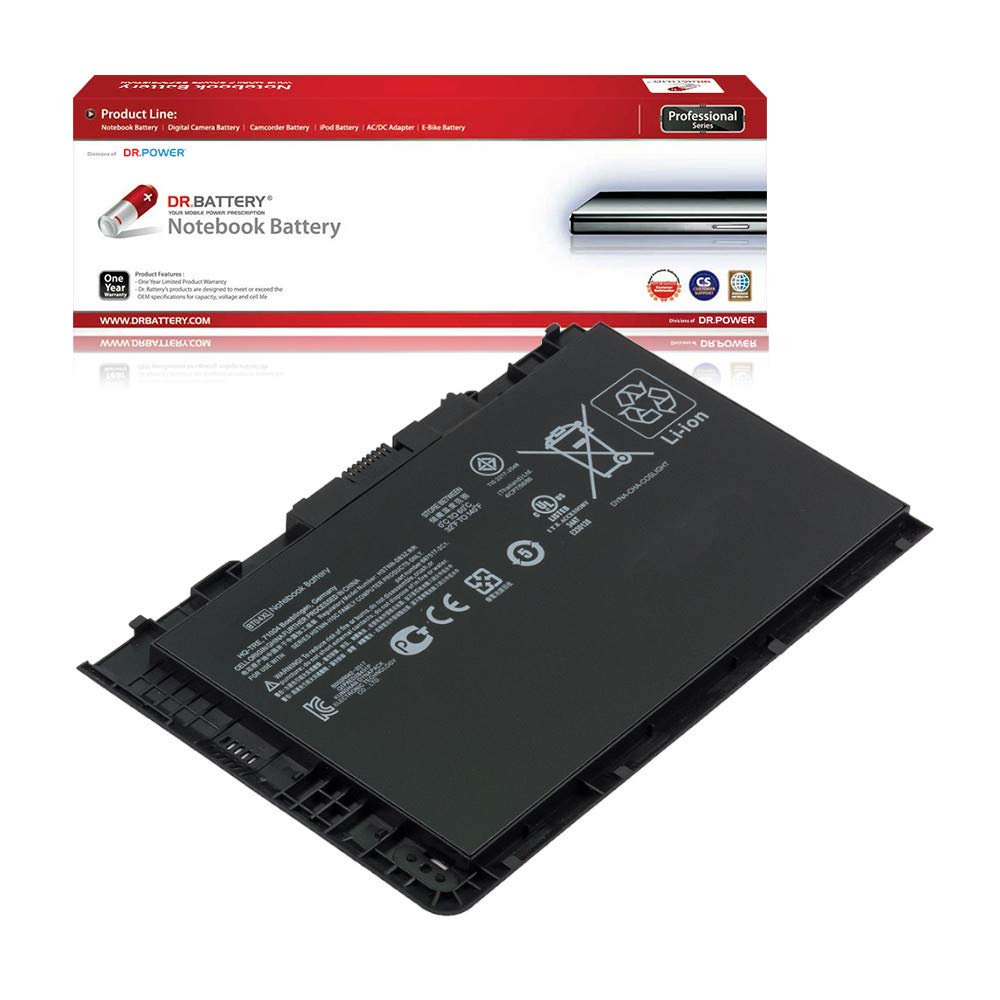 DR. BATTERYBT04XL Battery Compatible with HP EliteBook Folio 9470m 9480m 9470 Series BT04 BA06XL H4Q47AA 687945-001 HSTNN-IB3Z HSTNN-I10C HSTNN-DB3Z BA06 696621-001687517-171 [14.8V / 52Wh]