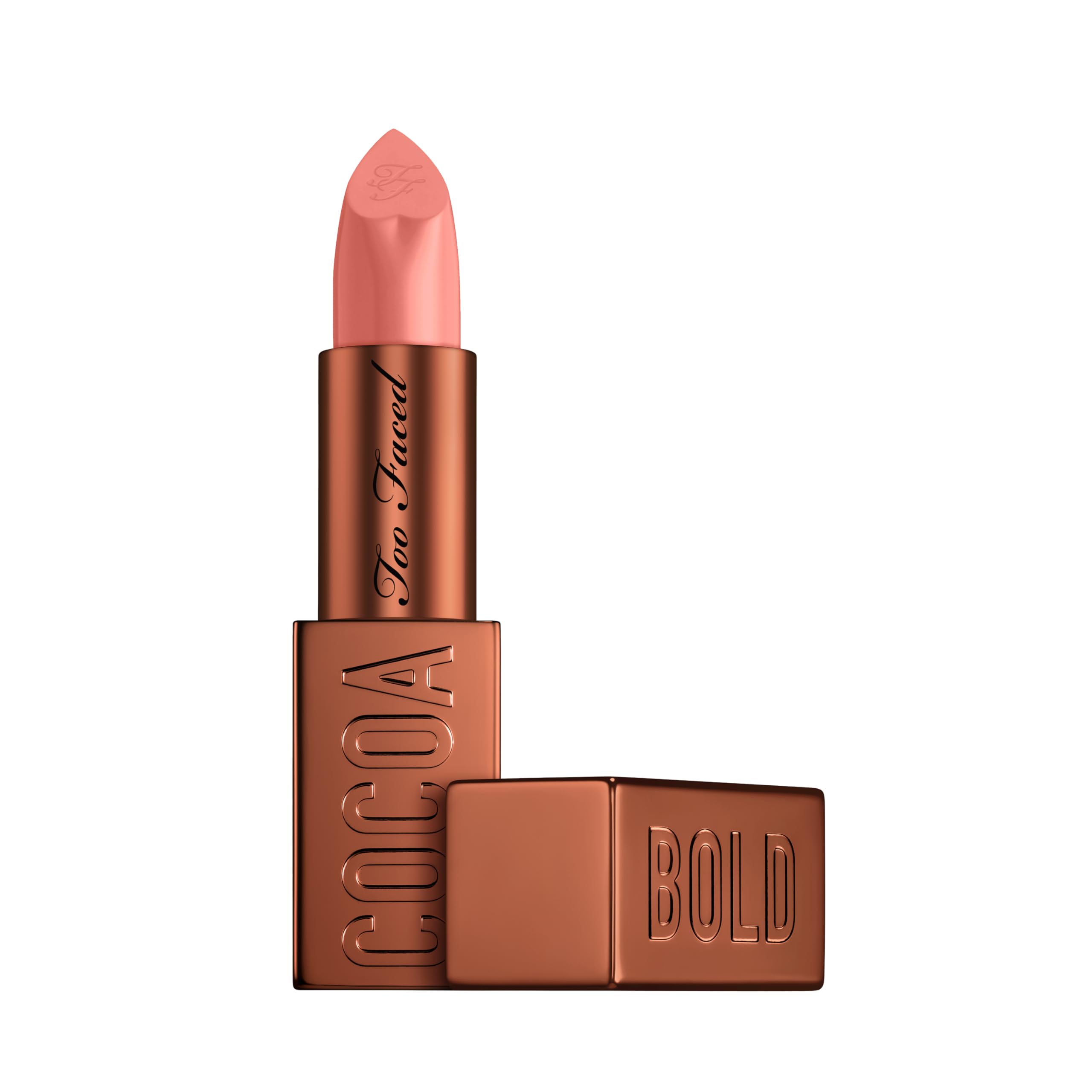 Too FacedCocoa Bold Lipstick | Creamy, Nude Lipstick Shades with Demi-Matte Finish, 0.11 Ounce