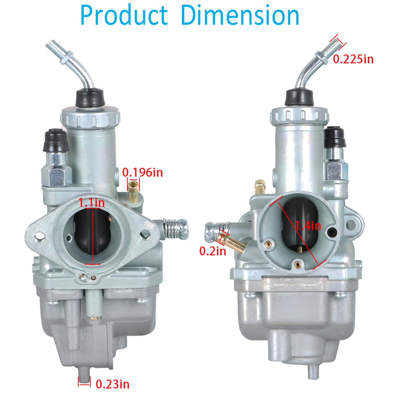 Amazon.com: labwork Carburetor Carb Replacement for Yamaha Tri
