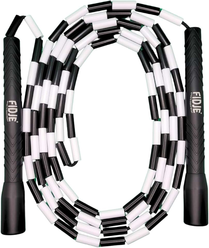 Corda de Pular Segmentada Freestyle – Manopla Longa, Ideal para Crossover, Ajustável, Leve e Resistente – Para Cardio, Coordenação Motora e Agilidade