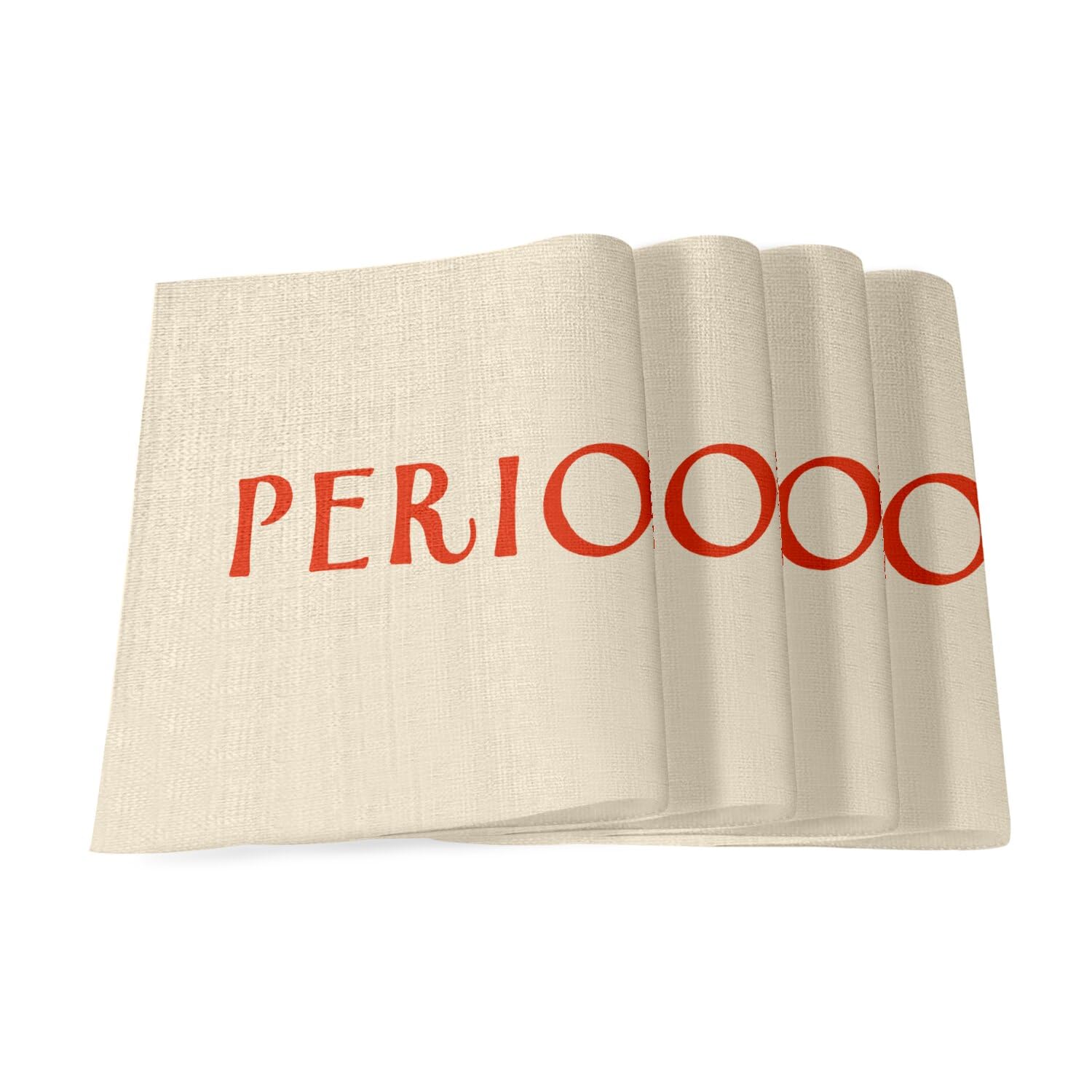 Set de table en lin grand format antitache pour table propre