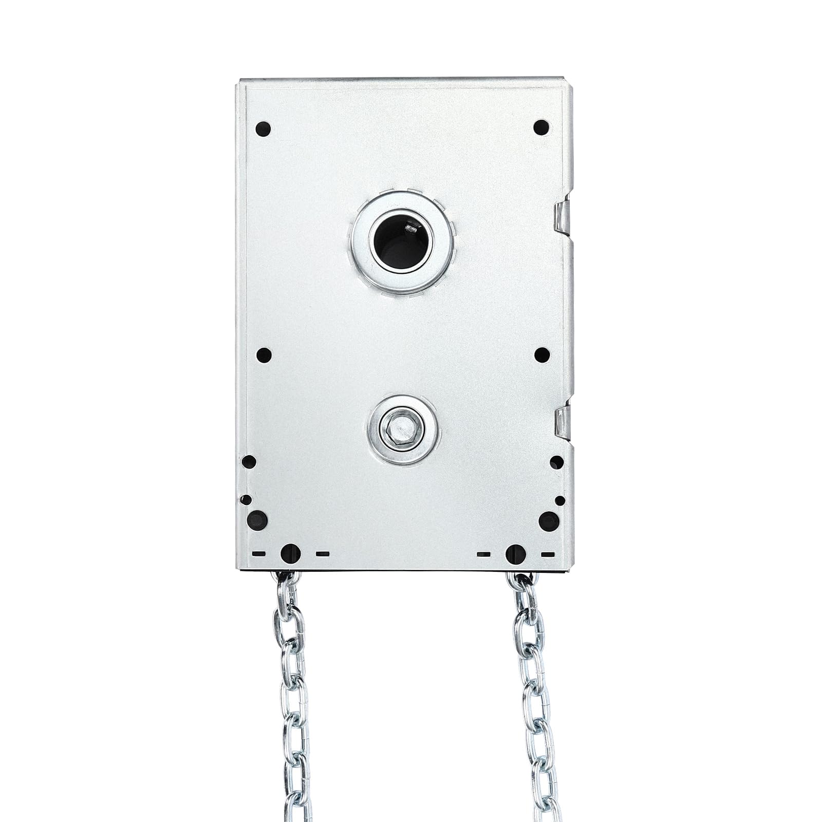 Garage Door Chain Hoist Opener, Chain Hoist for Roll Up Doors with 26FT Chain Wall Mounted Mount Load Bearing Capacity 330LBS Gear Ratio 4:1