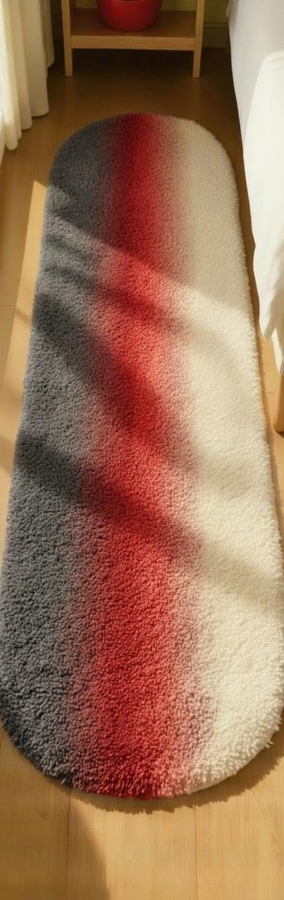 Naze Luxury Shaggy Runner Rug - Soft & Plush -32
