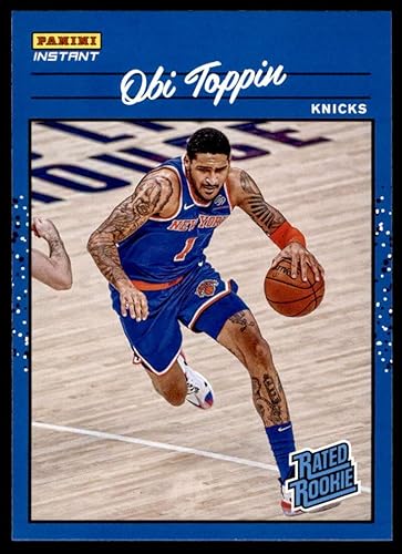 Basketball NBA 2020-21 Panini Instant Rated Rookies #RR8 Obi Toppin RC Knicks