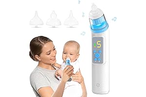 Electric Baby Aspirator for Easy Nasal Congestion Relief