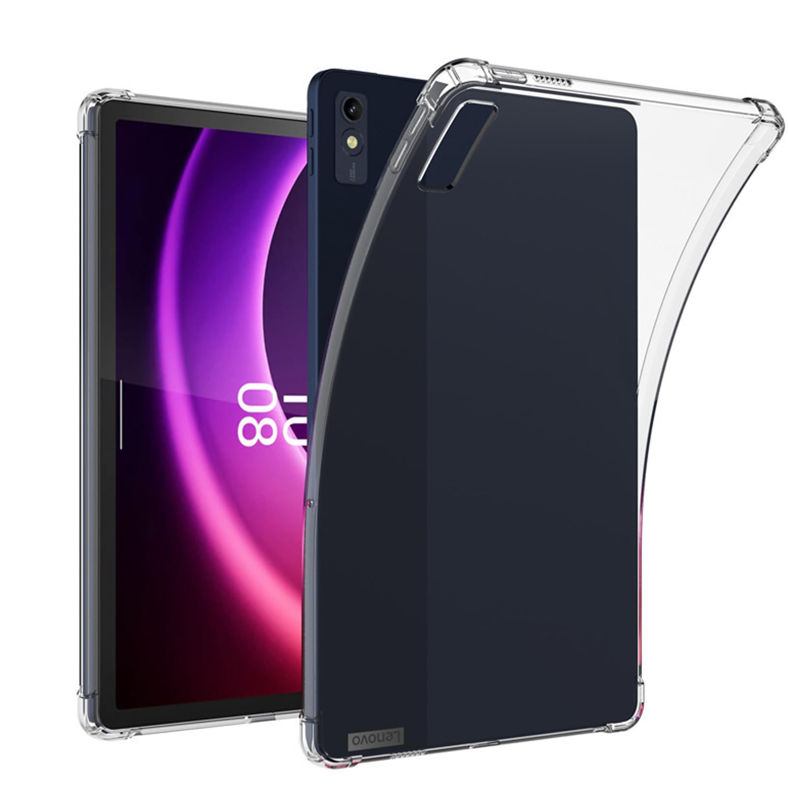 For Lenovo TAB7 10.6インチ ケース レノボ Lenovo TAB7 / Lenovo Tab M10 5G / Lenovo Tab M10a 5G 10.6型 保護カバー 【Jinmdz】 クリア ソフト シリコン TPU (クリア)