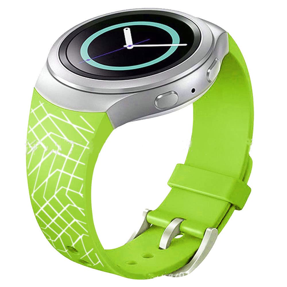 eWINNERSilicone Band Replacement Smart Watch Strap compatible with Samsung Galaxy Gear S2 SM-R720/SM-R730 for Men Women Watch Bracelet