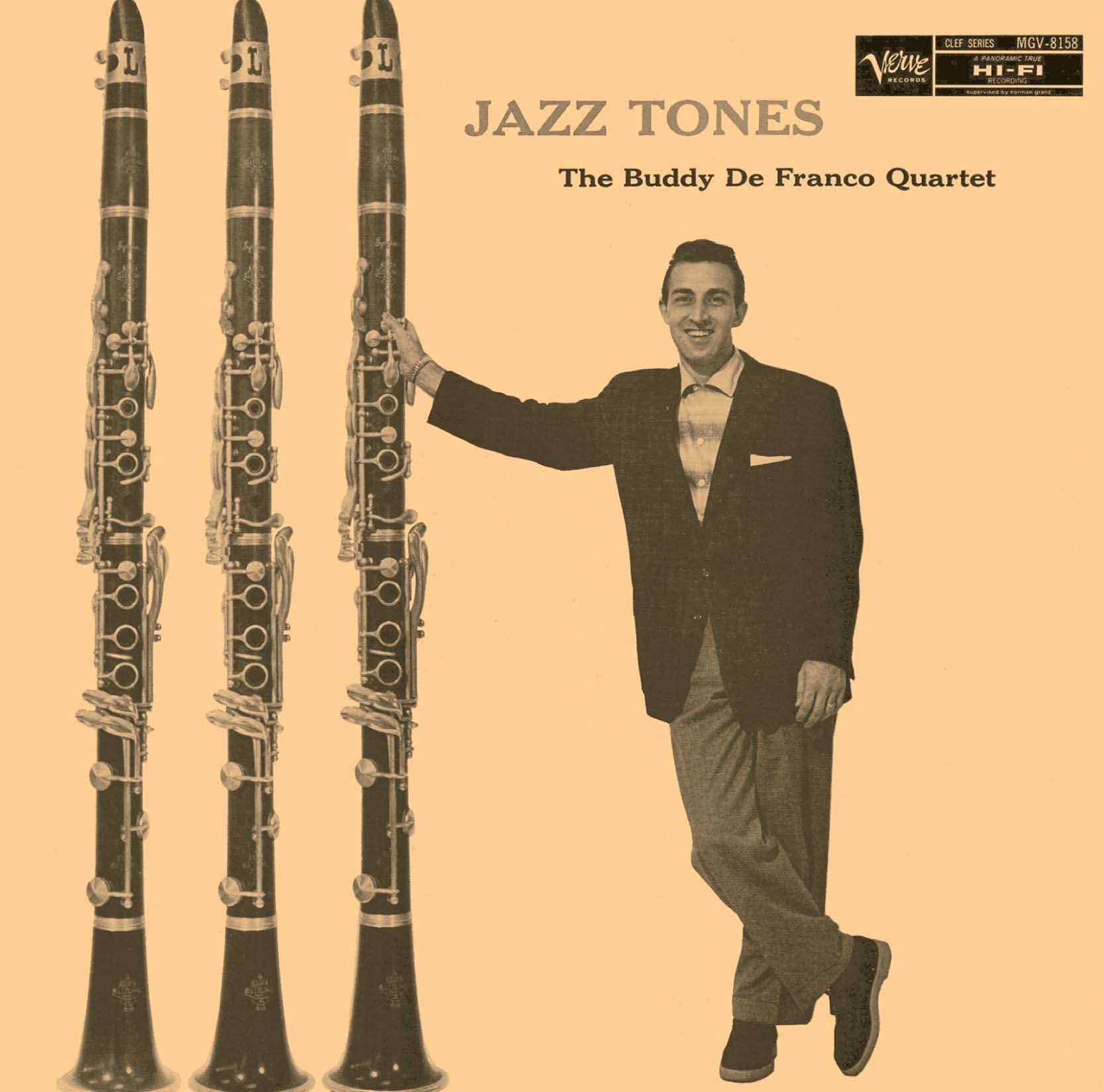 THE BUDDY DE FRANCO QUARTET BUDDY DEFRANCO QUARTE - Jazz Tones - CD