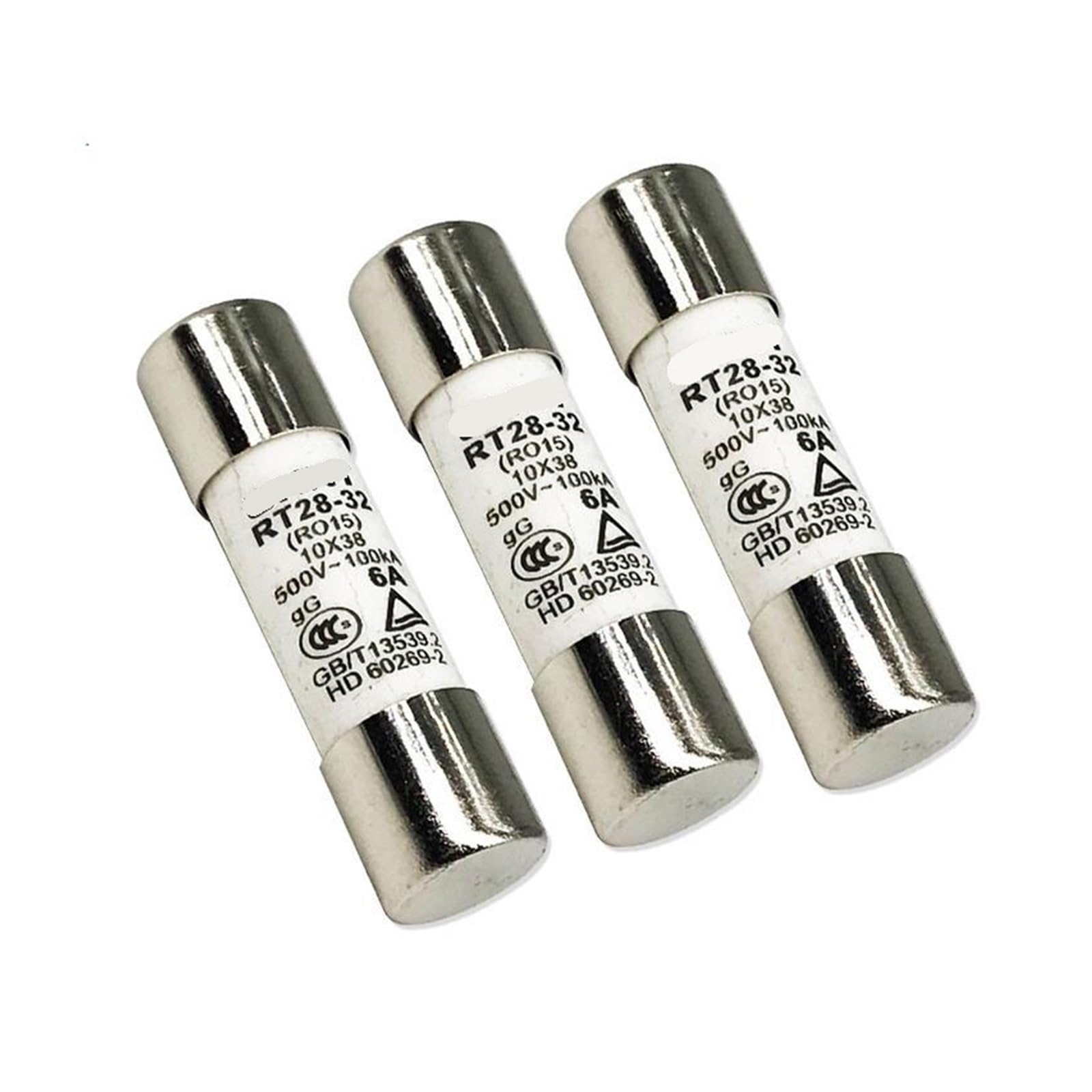 KSZHZYMGX 1000V 10 * 38MM Fast Blow Ceramic Fuse2A -32A DC PV Solar Fuse(20A)
