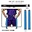 Trained 10 Man Flag Football Belt Pop Set (BLUE)