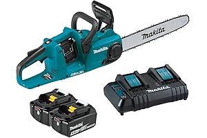 Makita XCU04 16" Brushless Cordless Chain Saw Kit