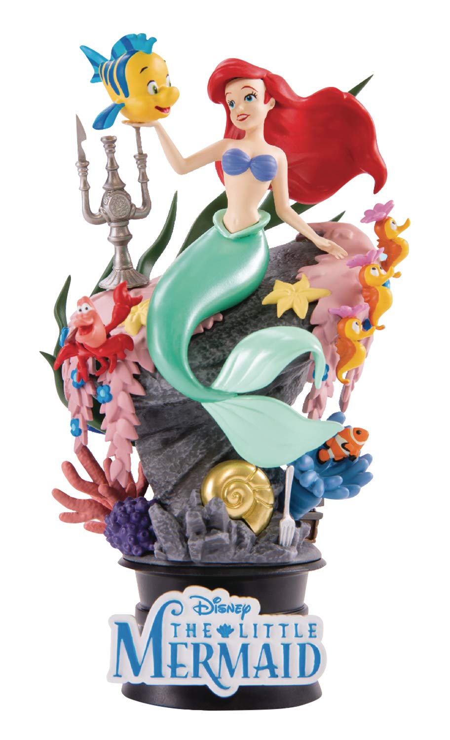 ディズニー ビーストキングダム Dステージ PVCスタチュー #012 『リトル・マーメイド』 / Disney BEAST KINGDOM 2019 D-STAGE PVC STATUE #012 THE LITTLE MERMAID 【並行輸入品】 アリエル