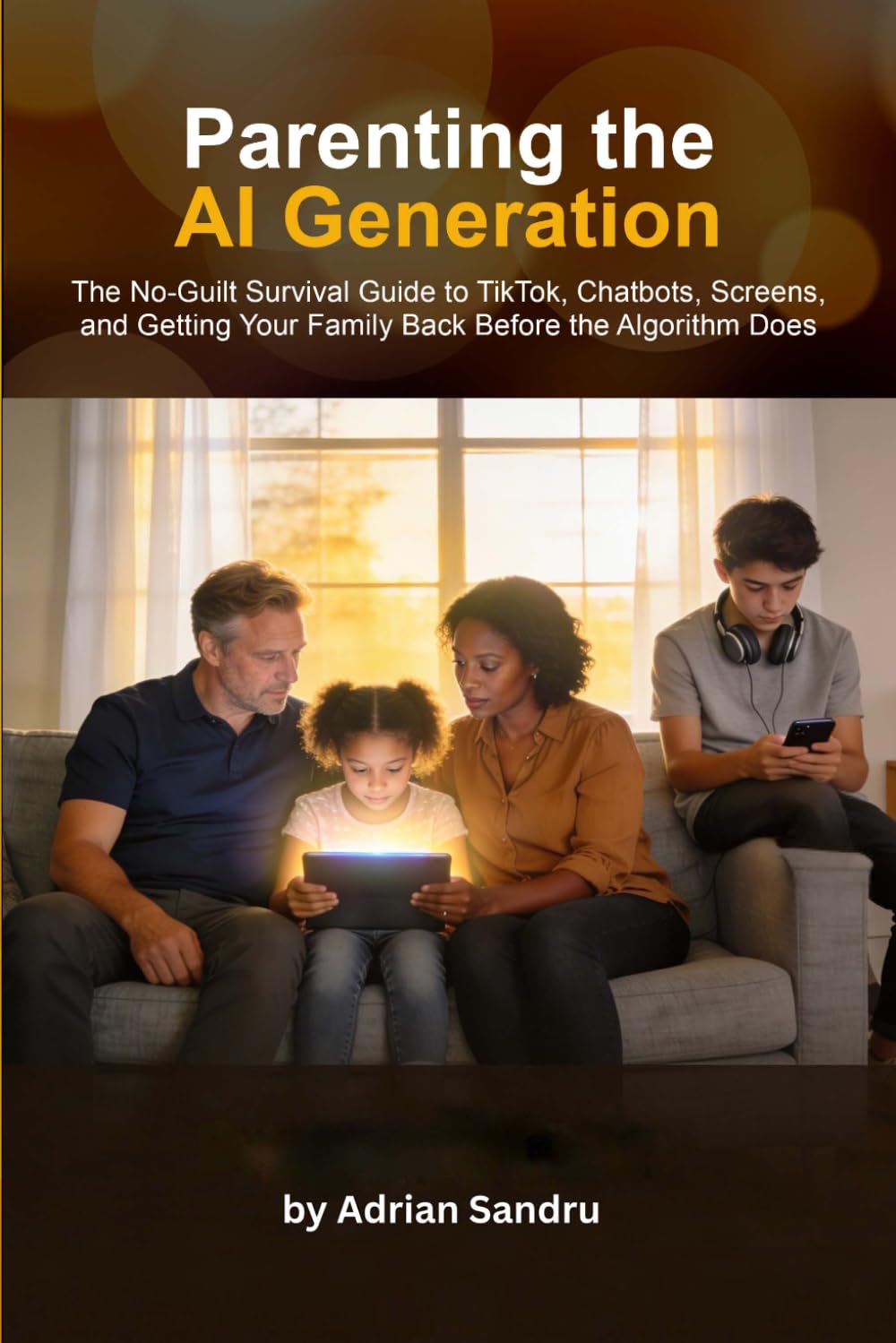 PARENTING THE AI GENERATION: The No-Guilt Survival Guide to TikTok, Chatbots, Screens, and Getting Your Family Back Before the Algorithm Does (The AI Generation Series)