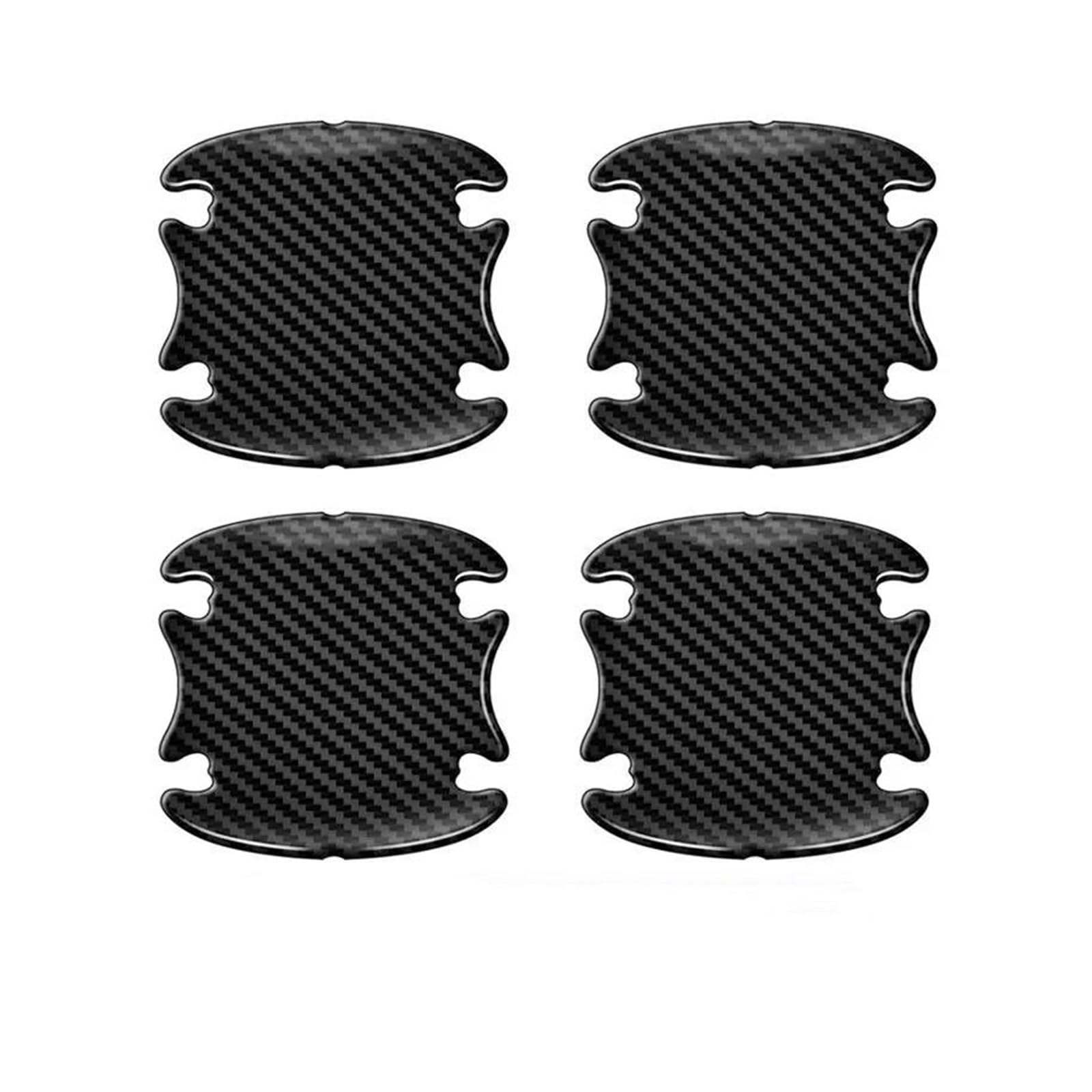NVNZMFPPW Automobiles Handle Protection Film Styling Exterior Accessorie Carbon Fiber Car Stickers Anti Scratch Car Door Handle Protector(4pcs 3)