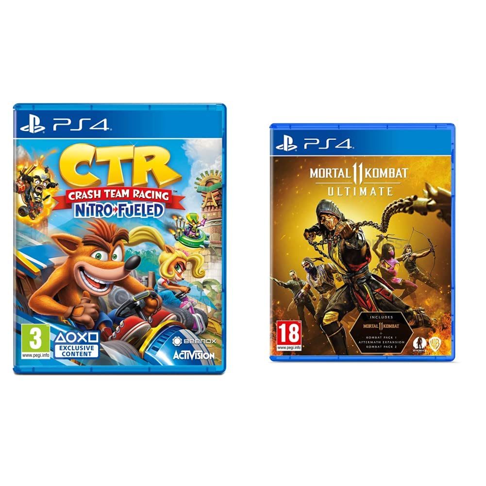 Crash™ Team Racing Nitro-Fueled (PS4) & Mortal Kombat 11 Ultimate (PS4)