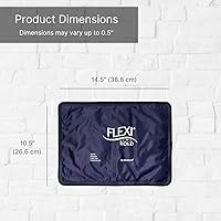 Vista 7 de FlexiKold - Paquete de hielo de gel con bandera estadounidense (estándar grande: 10.5 x 14.5 pulgadas), paquetes de hielo para lesiones
