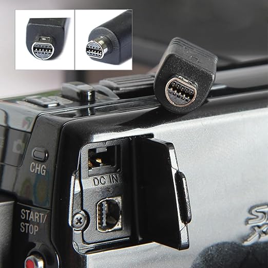 Cable Sincronización NFHK VMC-15FS 10pin a USB para Videocámara Sony miniatura 4