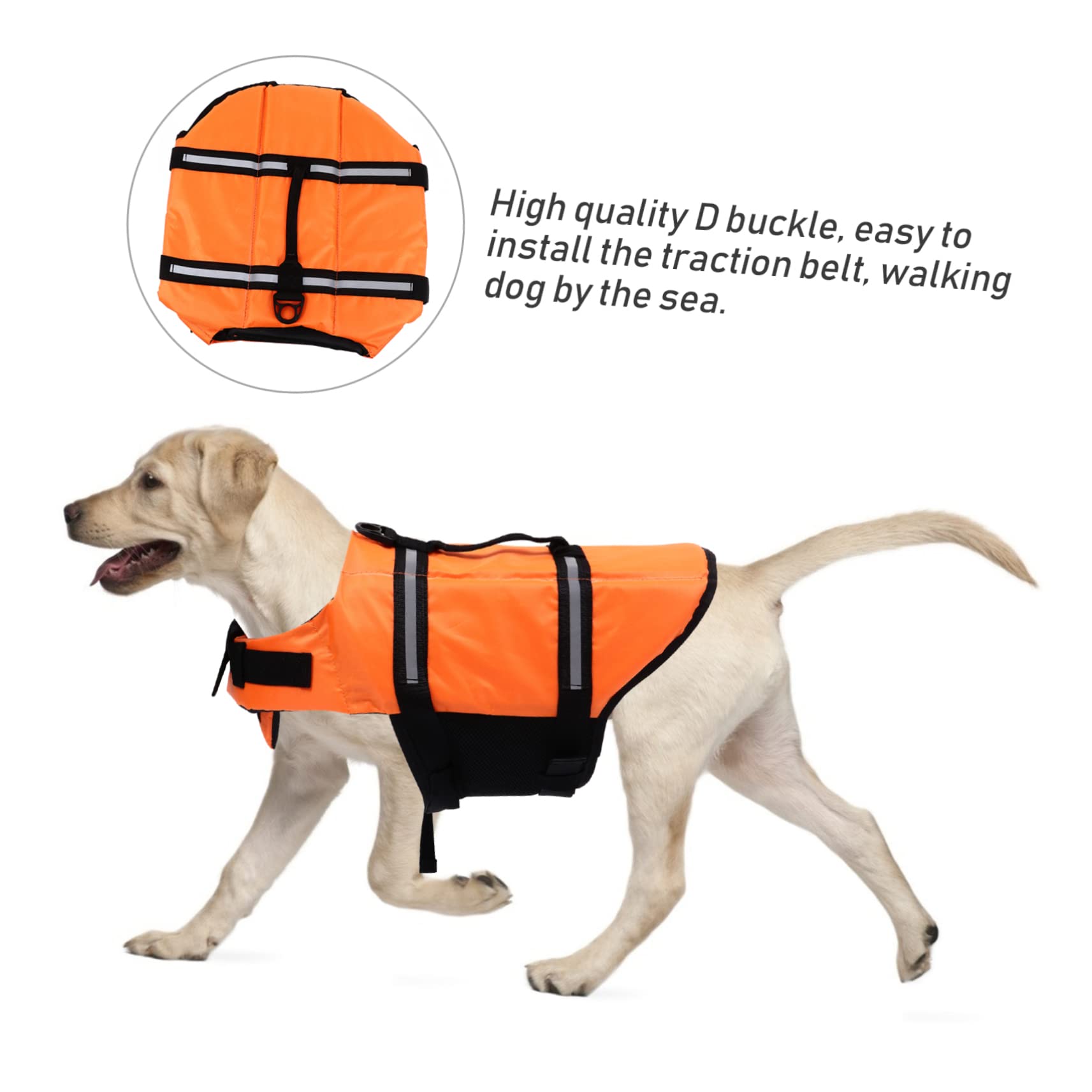 HAPINARY Dog Small Service Vest Reflective Pet Puppy Swimsuit Vest for Beach Pool Boating