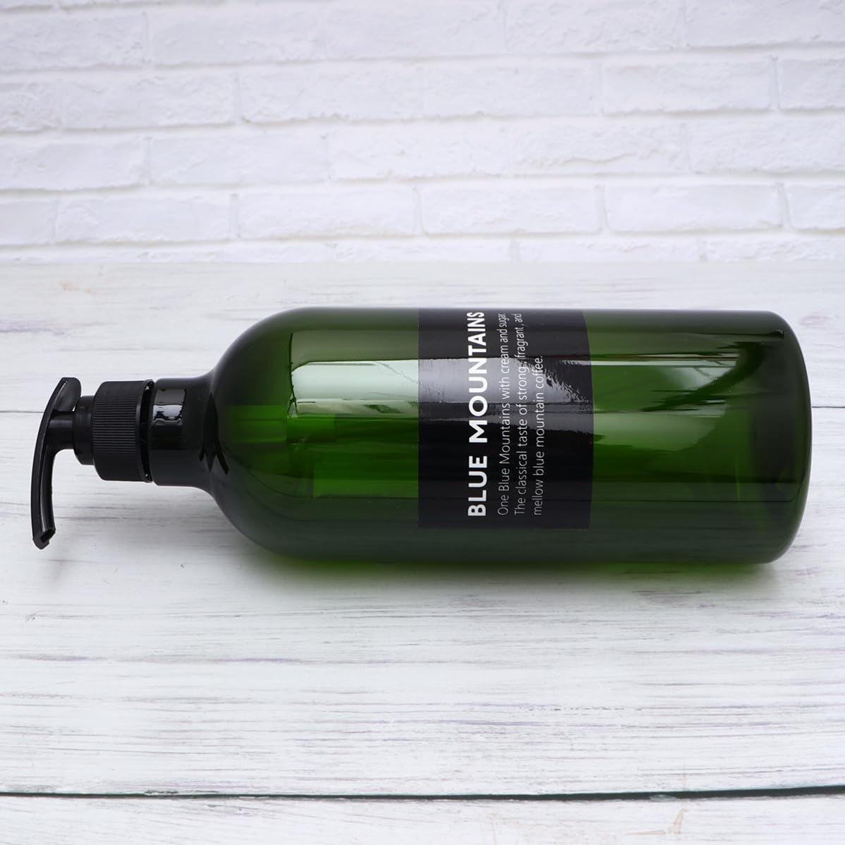 VALICLUD 4 Piezas Botella de Champú Bomba 1000ml de Plástico Verde