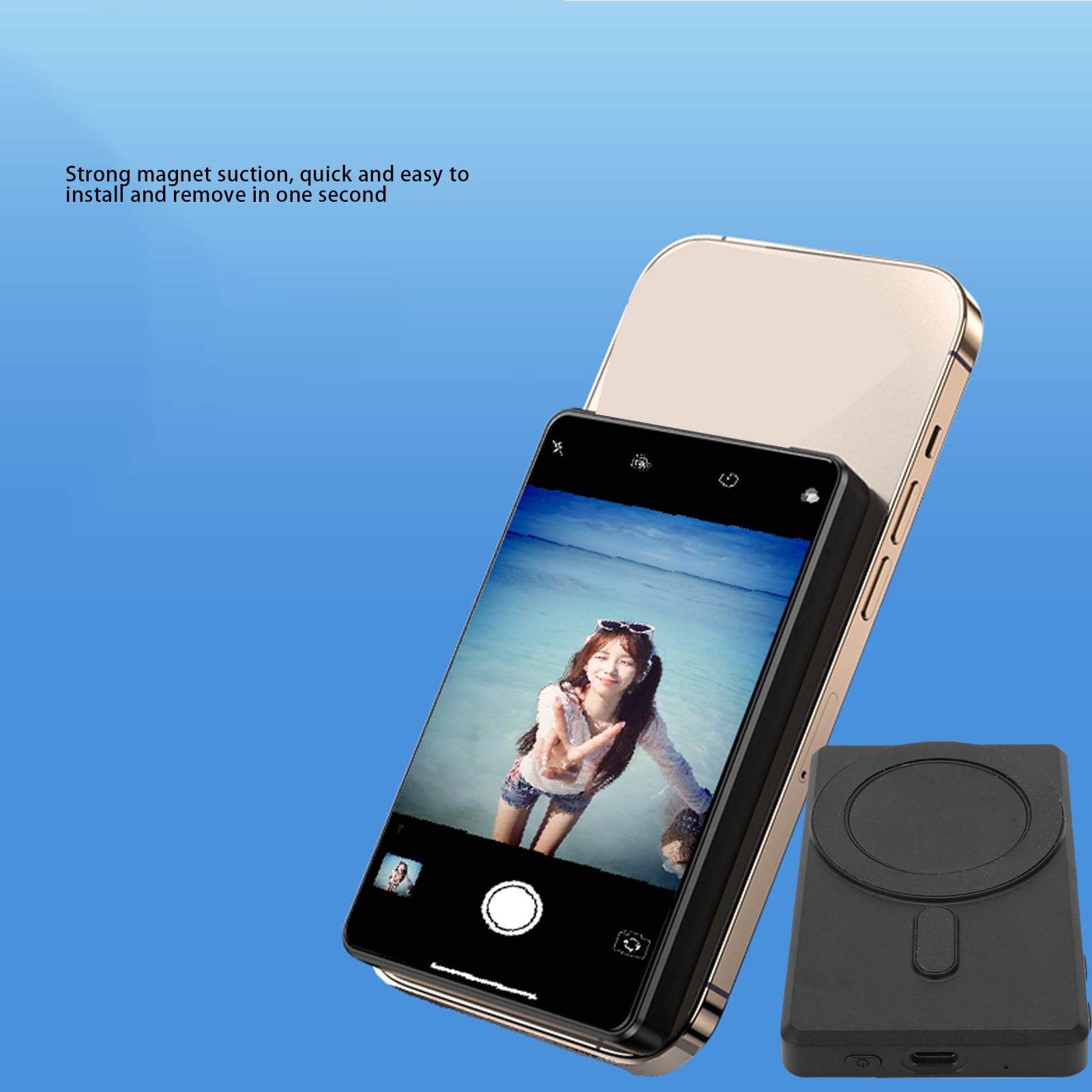 GOWENIC 2 Pezzi Schermo per Vlog Telefono per Kit Creatore di Contenuti