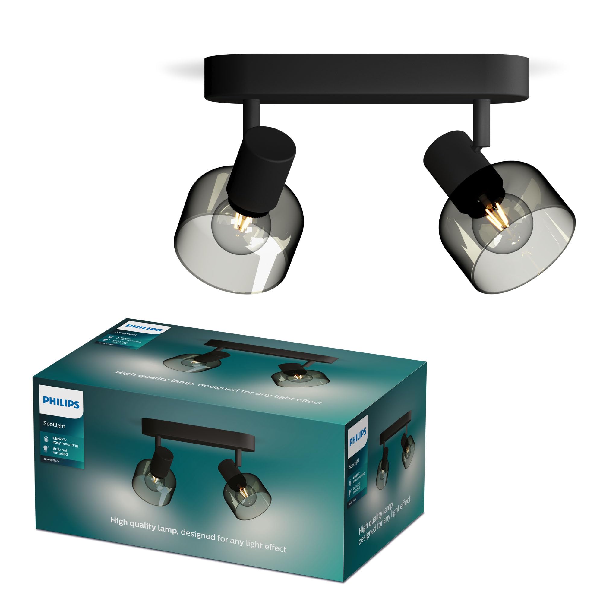 Philips - Venkovní nástěnné svítidlo KYLIS 2xGU10/25W/230V IP44 | Svět