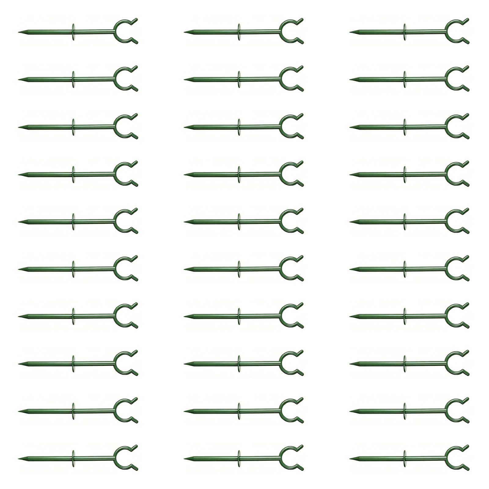 Msioytog A Of 10 Green Garden Hose Guides For Secure Yard Irrigation Nd Maintenance Green Hose