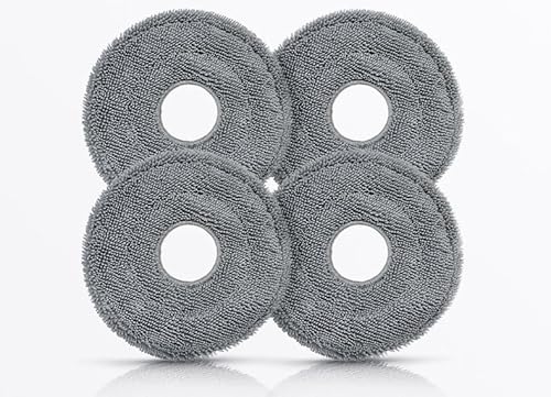 roborock Original Antibakterieller drehbarer Wischmopp Saros 10R für Bodenreinigung, 4 Stück