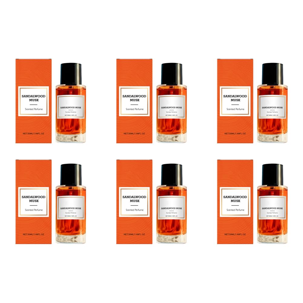 Sandal Musk Parfüm von Long Lasting Sandelwood Musk Duft für Damen und Herren Elegantes Körperspray