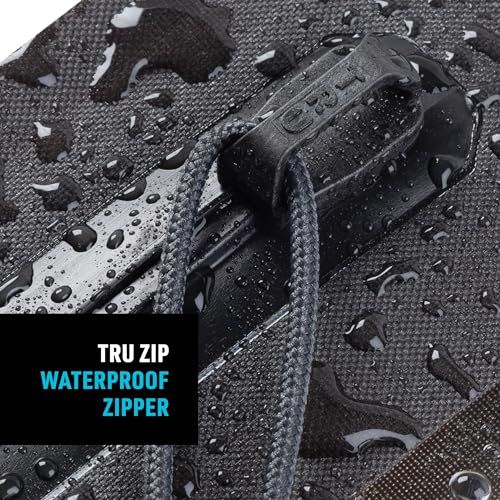 Nite Ize RunOff Pouch Impermeable para Viaje con TRU Zip - Bolsa Seca para Teléfono y Necesidades de Viaje - Compatible con Pantalla Táctil - Impermeable con Cremallera Fiable - Carbón, Pequeña miniatura 3
